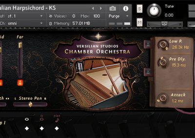 Italian Harpsichord GUI