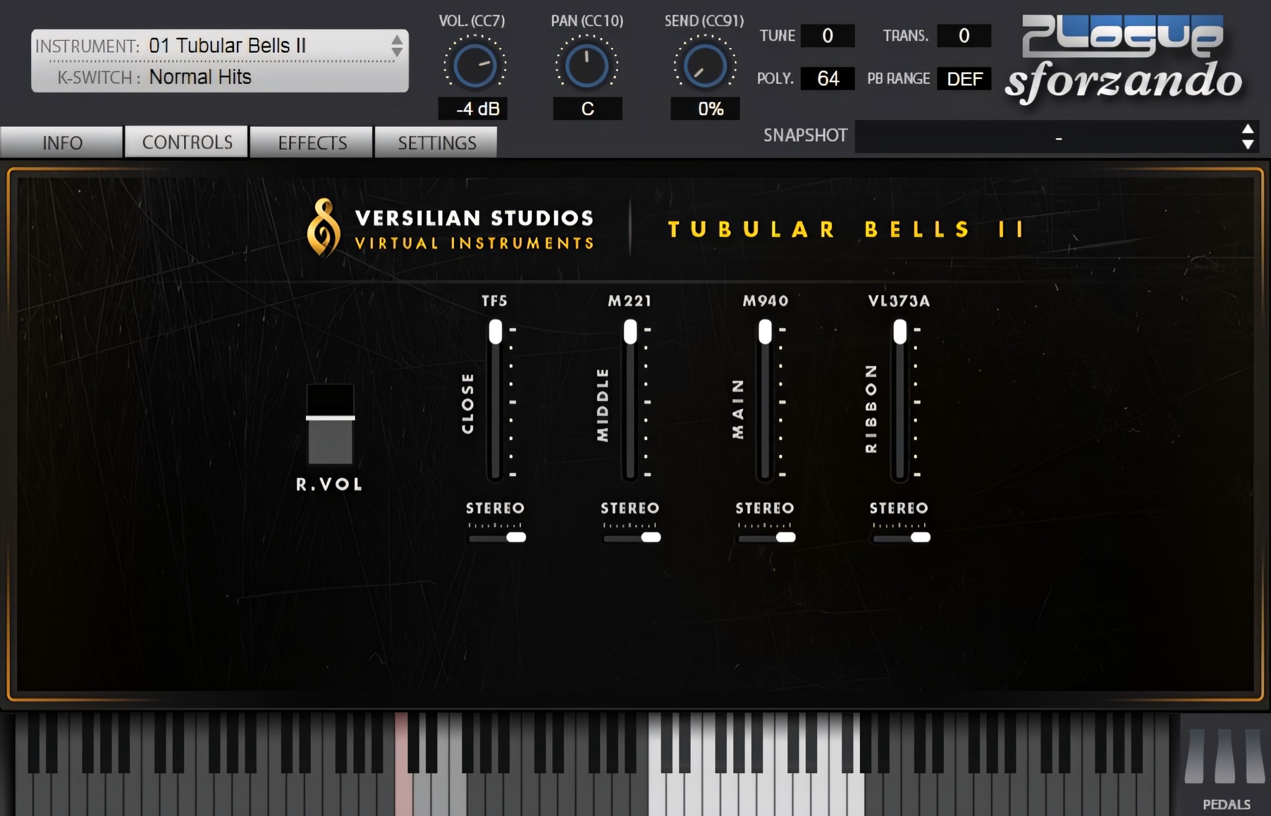 Tubular Bells GUI