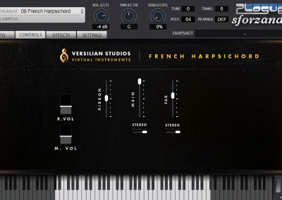 French Harpsichord GUI