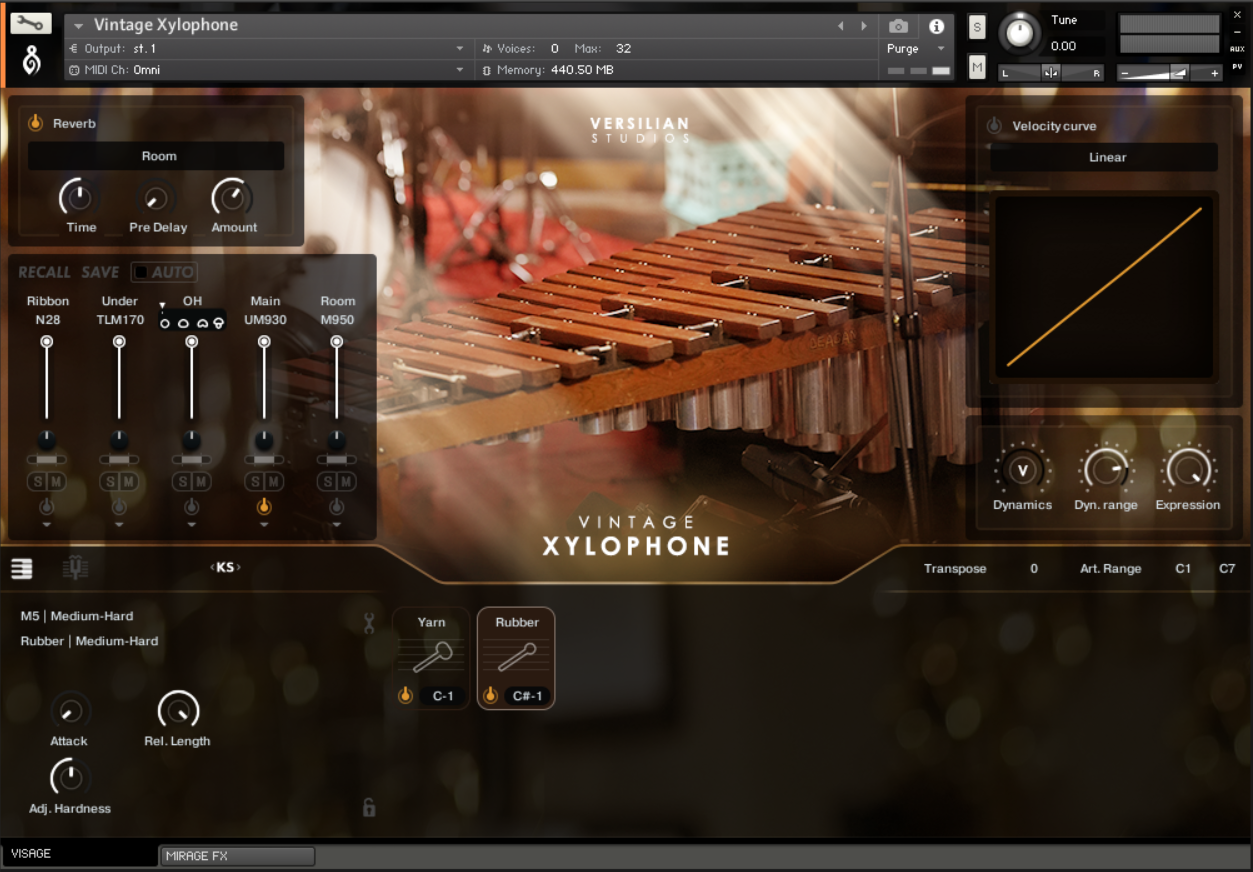 Vintage Xylophone UI Vintage Xylophone UI